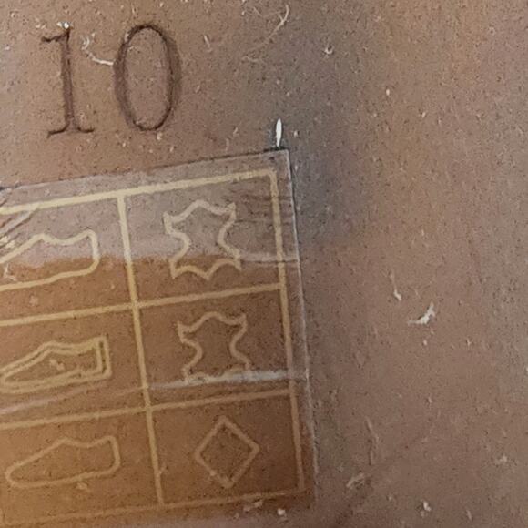 Madewell Mules Women 10 Carey Cognac Brown Leather Slip On Stacked Heel AH759 - Picture 9 of 11